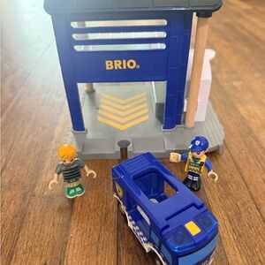 BRIO Police Station Railway Accessory